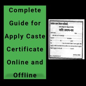 Caste certificate